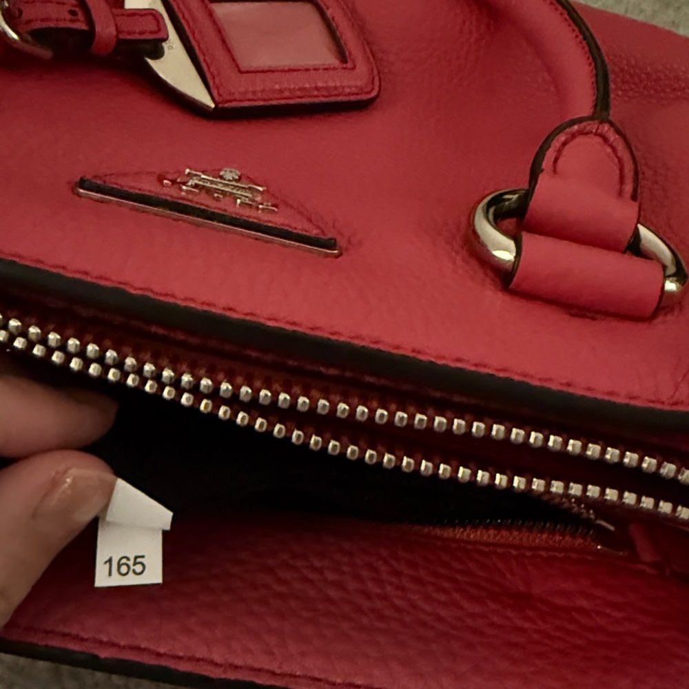Prada Fuchsia Leather Satchel - Picture 15 of 16